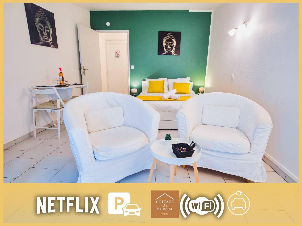 Apt T1 Cosy Et Ambiance Zen "Cottage De Moissac" Esterno foto