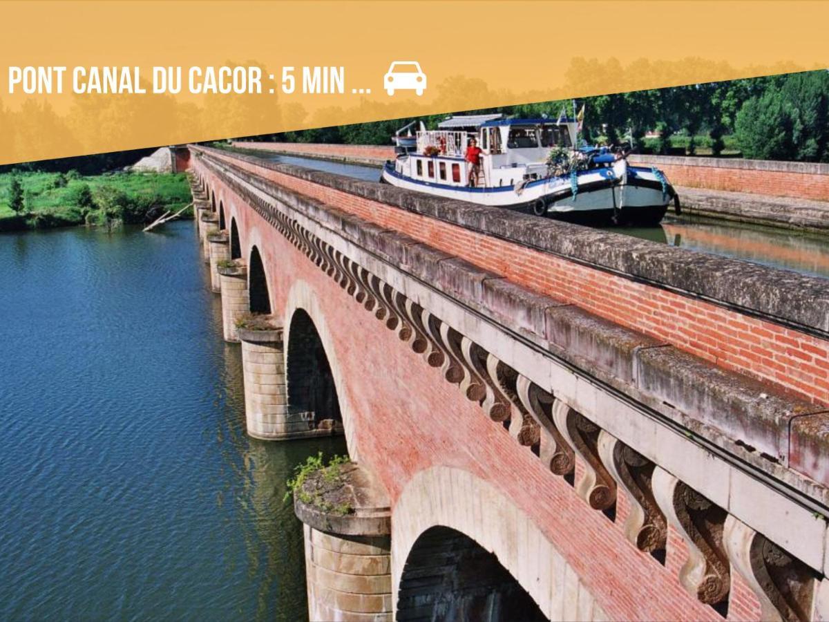Apt T1 Cosy Et Ambiance Zen "Cottage De Moissac" Esterno foto